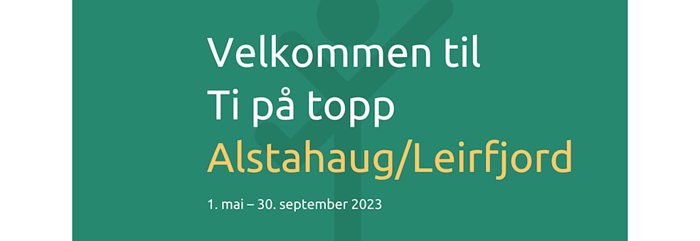 Ti på Topp Alstahaug/Leirfjord